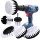 5 pieces drill brushes attachment cleaning brush rim brush scrubber cleaning brush kit