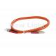 Single Mode ST LC fiber patch cable 2.0mm Diameter For Local Area Network