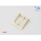 Casual 	Metal Belt Buckle Light Gold Color Plating Without Tarnish For Woman Belt