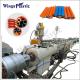 7 Way PE Microduct Tube Bundle Microduct Tube Extrusion Machine Production Line