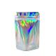 Durable Eco Friendly Zip Pouch Food Packaging CMYK Holographic Stand Up Pouch