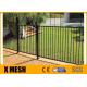 H 2.1m Security Metal Fencing Powder Coated Aluminium Palisade Fence