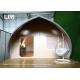 5x9M Shell Shape Luxury Glamping Tents For Five Star Hotel