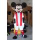 Funny disney football mickey mouse mascot costumes for theme Parks