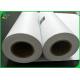 Eco - Friendly 100m 150m High Whiteness CAD Plotter Paper For Inkjet Printing
