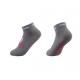 Jump Street Malaysia Gray Breathable Kids Trampoline Socks With Rubber Grip Custom Size