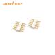 3AMP Pcb 2.54mm Pitch 5 Pin Header Connector Customized Pin