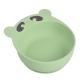 Green Bear Silicone Feeding Bowl Round Silicone Bowl Non Toxic