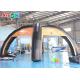 Custom PVC 7x4m Inflatable Air Tent Support Structure Blow Up Spider Tent