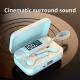 2600mAh Waterproof Headset With Bluetooth 5.1 IPX5 Charging Case Touch Control