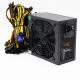 ATX 1600W 110V-240V 12V server psu Power Supply for 6 GPU Rig 90 Plus Gold 140mm Cooling Fan 1600w  Multiple Output