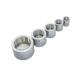 2 Inch Round Stainless Steel Pipe Caps Female Threaded Forged Non Standard