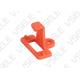 Plastic Orange Mounting Carrier Industrial Home Support 27*19*17.4mm