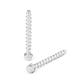 Installation Stainless Steel Hex Washer Head Concrete Screw Anchor 75mm M6 Masonry Screws