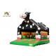 Customized 6.6*5.0*5.7m Black Cows Inflatable Bouncy Castle With EN71 Digital Printing