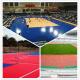 3W outdoor basketball court / suspend interlocking / pvc floor