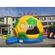 Commercial Inflatable Football Bouncer , PVC Tarpaulin Soccer Blow Up Bounce House