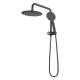 Black In Wall Shower Set Lizhen Hwa-Vic 3 Hole Waterfall Bathtub Taps with Hand Shower