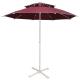 Travel Foldable Outdoor Garden Patio Umbrella With Uv Protection Custom Logo