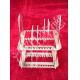 SS Medical Equipment Accessories Histology Slide Staining Rack For Brain Research Laboratories