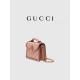 Gucci Pink Canvas Branded Messenger Bag Ophidia GG Mini Shoulder Bag
