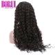 Breathable 360 Lace Frontal Wig Brazilian Human Hair Deep Curly Durable Swiss Lace