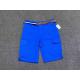 Summer DK Blue Kids Casual Loose Shorts With Four Pockets