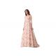 Pretty Special Occasion Muslim Evening Dress / O Neck Arabic Party Dress