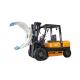 Hydraulic Heavy Duty Narrow Aisle Forklift Truck , Stand Up Reach Forklift