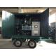 High Vacuum Transformer Oil Filtration Machine For Dielectric Oils 6000LPH ZYD-WM-100