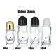 Oval Glass Roller Bottles Customized Color For perfume 15ml / 20ml / 50ml