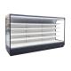 Open Fronted Wallsite Dairy Display Fridge Showcase With Ventilated Cooling