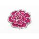 Clothing Appliques Flower Embroidery Patches Peony Pattern Exquisite Elegant