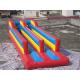 Inflatable double lanes bungee trampoline