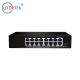 Wholesale 16port 10/100M 14xPOE+2xUTP IEEE802.3af/at 30W POE Etherent switch for CCTV IP Camera Network