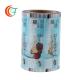 Environmental Friendly Plastic Food Packaging Film 50-70mic Plastic Food Wrap Film