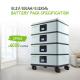 48V/51.2 V 100ah LiFePO4 Residential Storage Battery System Stack Mounted