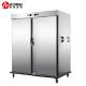 120mm Layer Height Stainless Steel Mobile Food Warmer Trolley for Banquet and Commercial