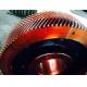 158 Tooth Herringbone Gears Durable Steel Material and ISO 8-9 Grade Accuracy for Optimal Performance