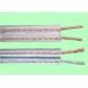 2 Conductor Flexibility Speaker Wire Cable PVC 12 GA Gauge AWG Transparent Copper / CCA