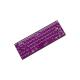 Purple 60% Hot Swappable Mechanical Keyboard PCB ISO 1.6mm Thick