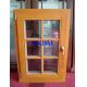 Space Saving Timber Casement Windows , Safety Wooden Double Glazed Windows For Dubai Market