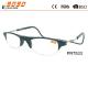 Personal design magnetic split AC lens half rim plastic reading glasses