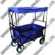 Folding Utility Wagon with Canopy & Expanded Handle  - TC1011D ET