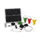 5200mAh 300lum Off Grid Solar Lighting System For Garden