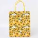 Cheap Kraft flower paper bag with handle cash on sale wholesale