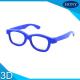 Cinema Reald 3D Polarized Glasses For Kids , ABS Frame 0.19-0.38mm lens