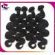Free Shipping Natural Black 10A Grades 100% Virgin Indian Hair Body Wave With Lace Closures 10inch-30inches