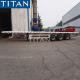 45ft flattop trailer with container pins flatbed trailer-TITAN
