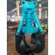 Abrasion Resistant Grapple Attachment For Excavator Light Weight Backhoe Log Grapple